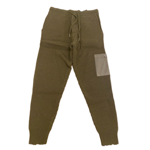 NWT! SER.O.YA Men’s The Jason Jogger Olive Green 100% Wool